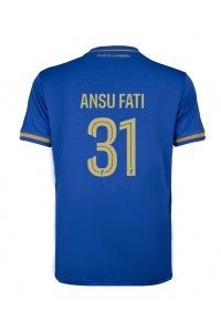 AS Monaco Ansu Fati #31 Fotballdrakt Borte Klær 2025-26 Korte ermer